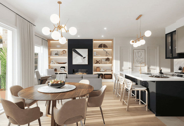 The Ravine Estates Interior View of Living Space