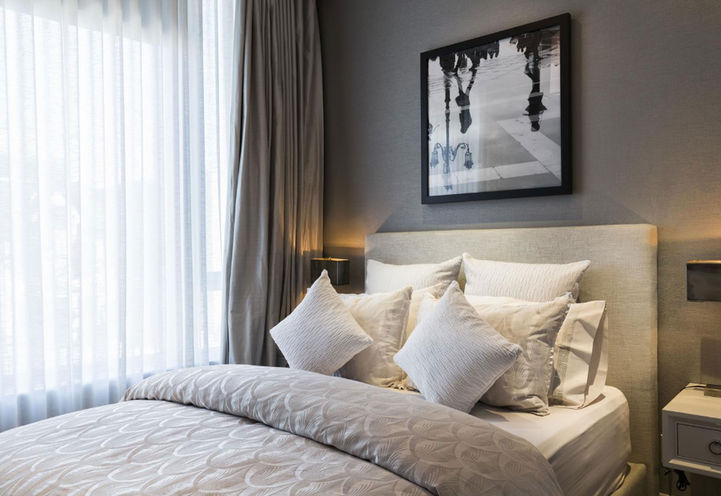 Bedroom Suite The Residences at Island Park Drive