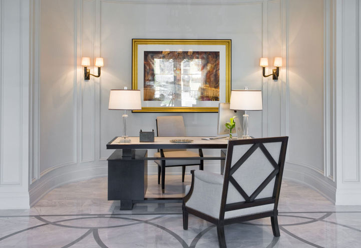 Classic timeless interiors at The Residences at Island Park Drive