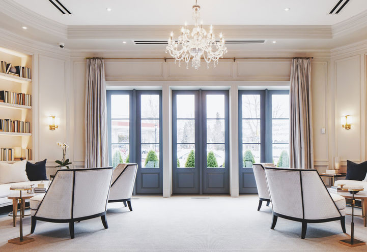 Interiors at The Residences at Island Park Drive