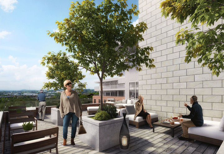 The Residences on Owen Rooftop Terrace