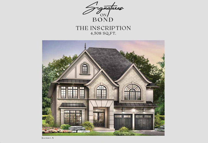 The Signatures on Bond - Inscription Model