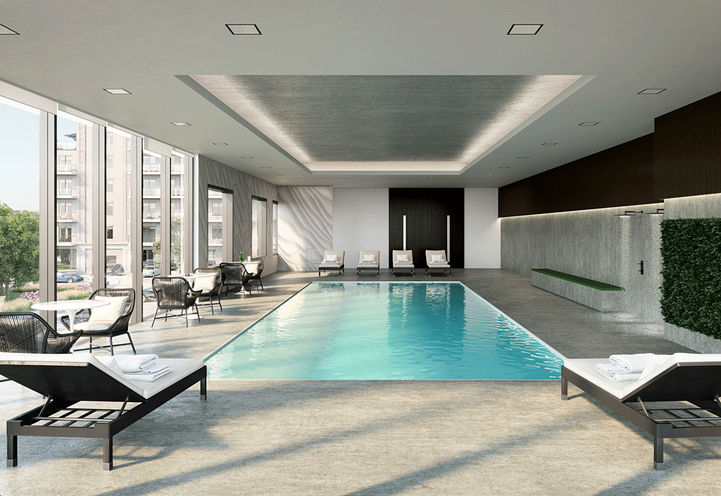 The Stanley District Condos- Swimming Pool