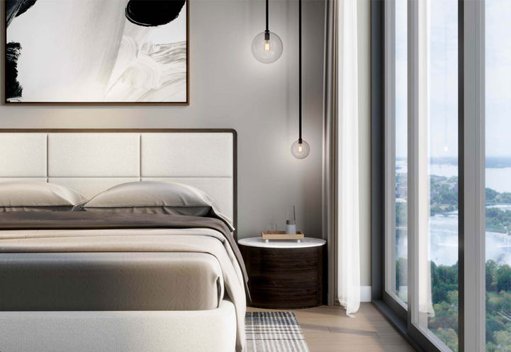 The Stanley District Tower Bedroom Suite with a View