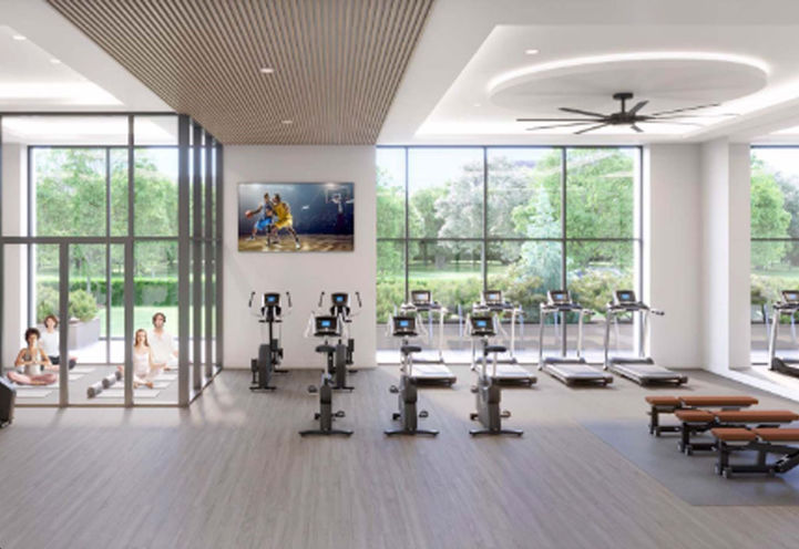 The Stanley District Tower Fitness Centre with Yoga Area and Cardio