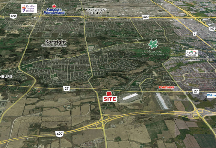 The Towns of Rutherford Heights Satellite Map View of Site location