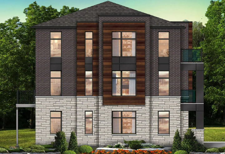 The Towns of Rutherford Heights Side View Units