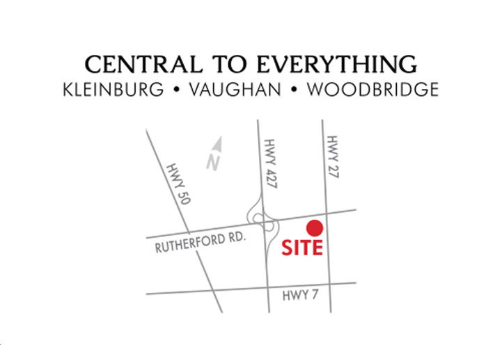 The Towns of Rutherford Heights Site Location