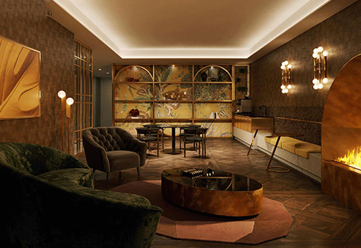 The Twelve Hundred Condos Lobby Lounge