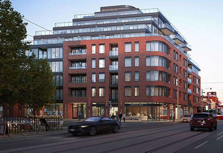 The Twelve Hundred Condos Street Corner View of Exteriors