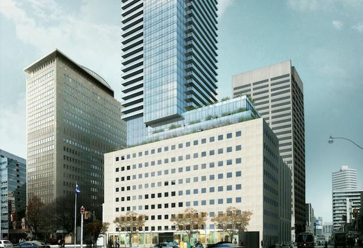 481 University Avenue Condos Exterior Rendering