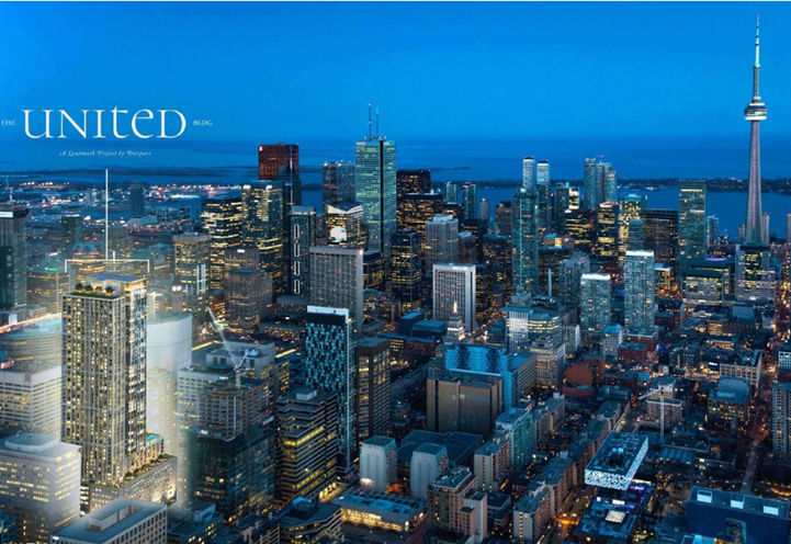 Aerial View at 481 University Avenue