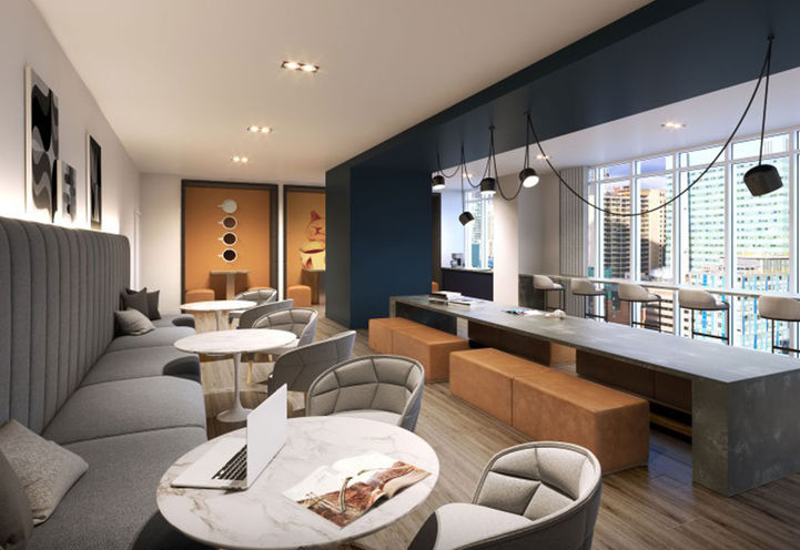 Co-working Space at The United BLDG Condos