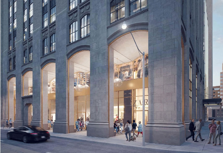 Dundas St.Colonnade Street View