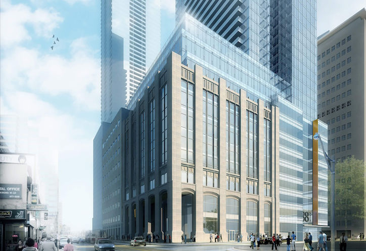 Podium Exterior, 481 University Avenue