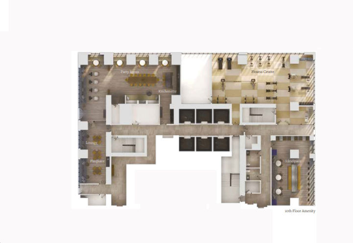 The United BLDG Condos - 10th Floor Amenity