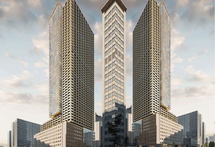 The United BLDG Condos Panorama view