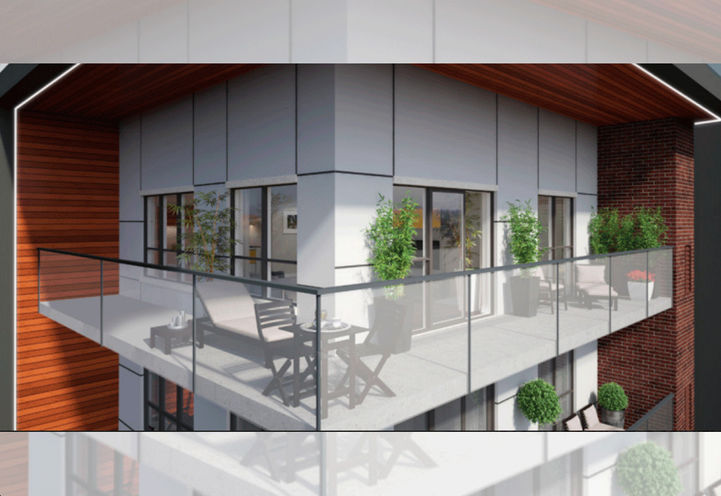 The Vic Condos Balcony View