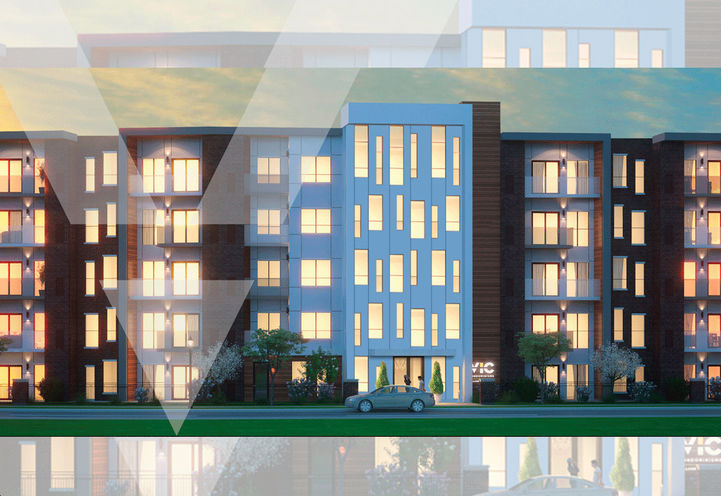 The Vic Condos Exterior View