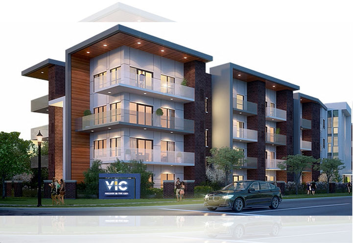 The Vic Condos Hero Shot of Building Exterior