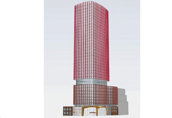 Exterior Outlook, The Whitfield Condos Early Rendering