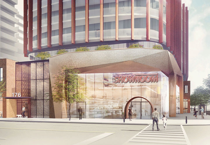 Podium View of The Whitfield Condos