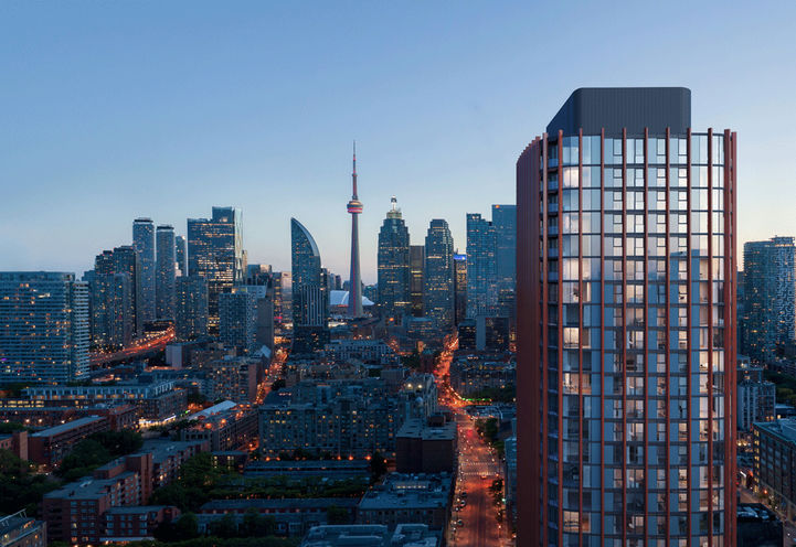 The Whitfield Condos Aerial View