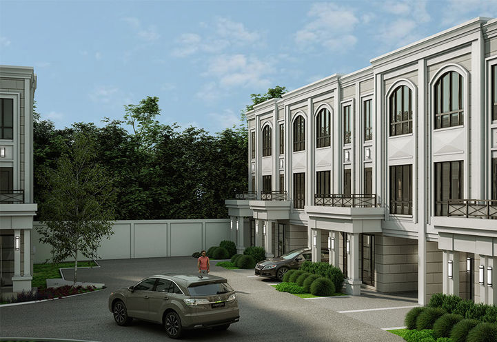 Town Manors Exterior View of Interior Units