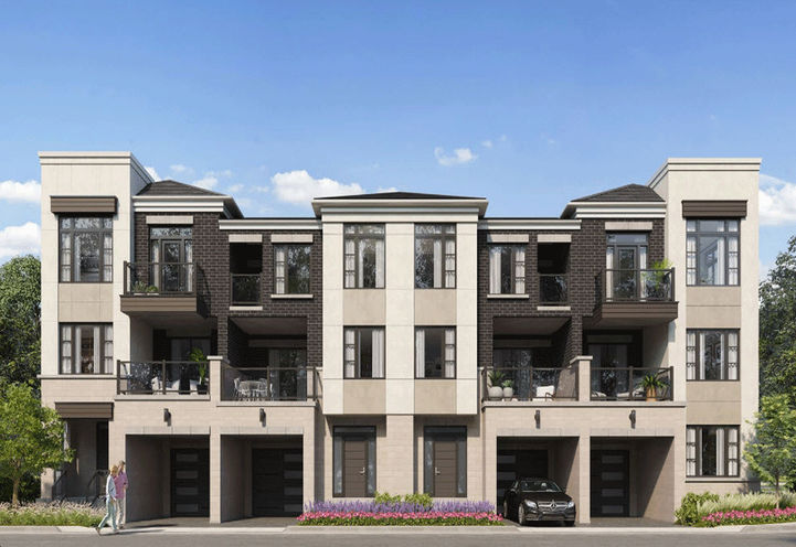 Twelve Oaks Towns Exterior View