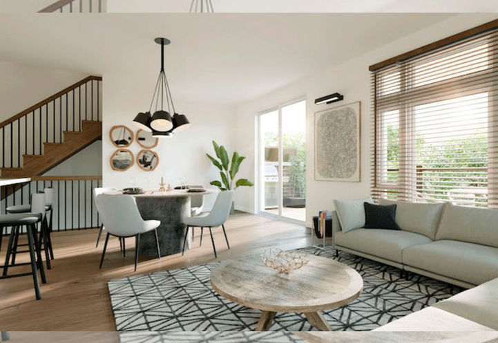 Twelve Oaks Towns Living Space Interior