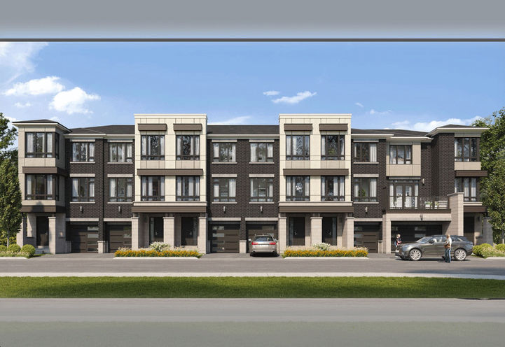 Twelve Oaks Towns, The Grand Oak Collection  Front Exterior View