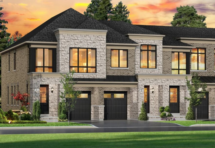 Tyandaga Heights on the Park Towns Exterior View of Units