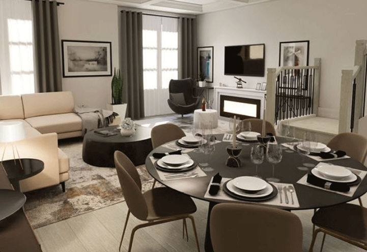 Tyandaga Heights on the Park Towns, Living Room