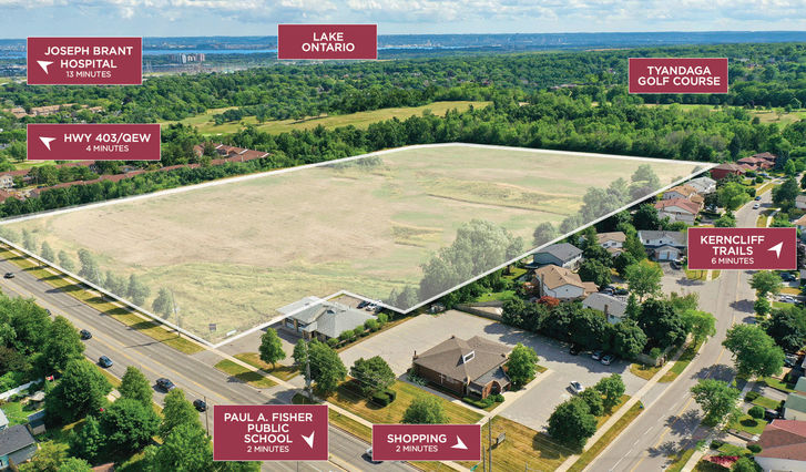 Tyandaga Heights on the Park Towns, Site Map