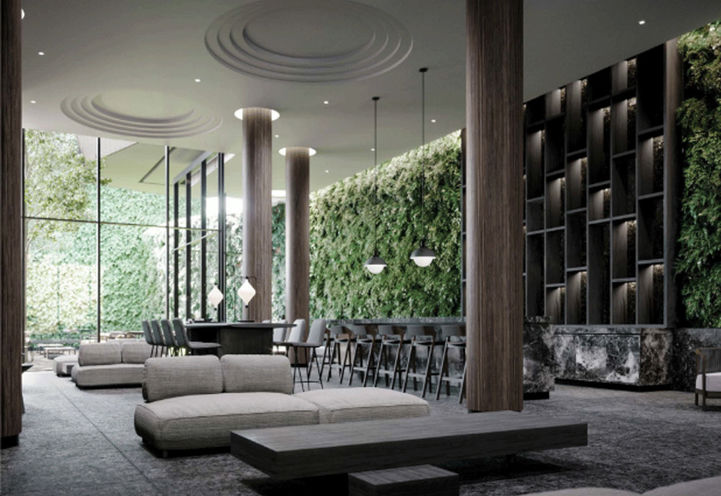 Indoor Co-Working Space with Seating and Desks at Untitled Toronto 2