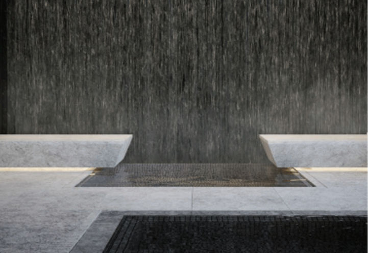 Indoor Resident Spa with Water Features at Untitled Toronto Condos 2