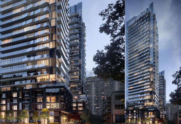 Looking at the Tower of Untitled Toronto Condos 2