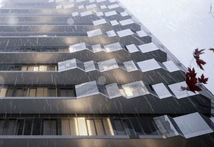 Looking at the Untitled Toronto Condos 2 Accordion Designs