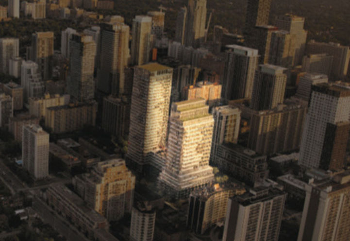 Looking to the Immediate View of Untitled Toronto Condos 2