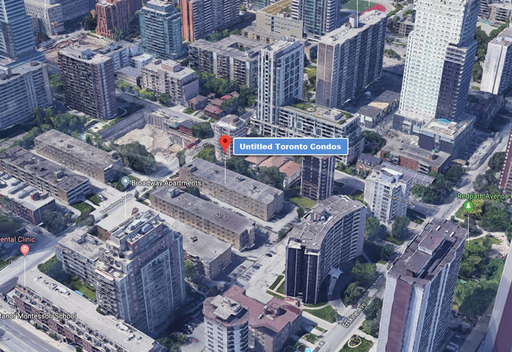 Neighborhood Area of Untitled Toronto Condos 2