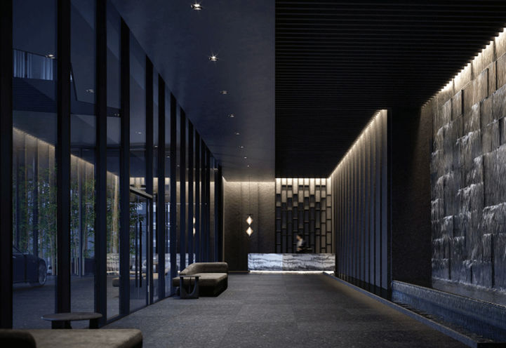 Resident Main Floor Lobby at Untitled Toronto Condos 2