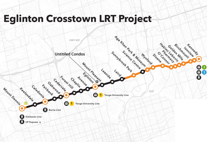 Untitled Located near by Eglinton & Mt Pleasant LRT Station