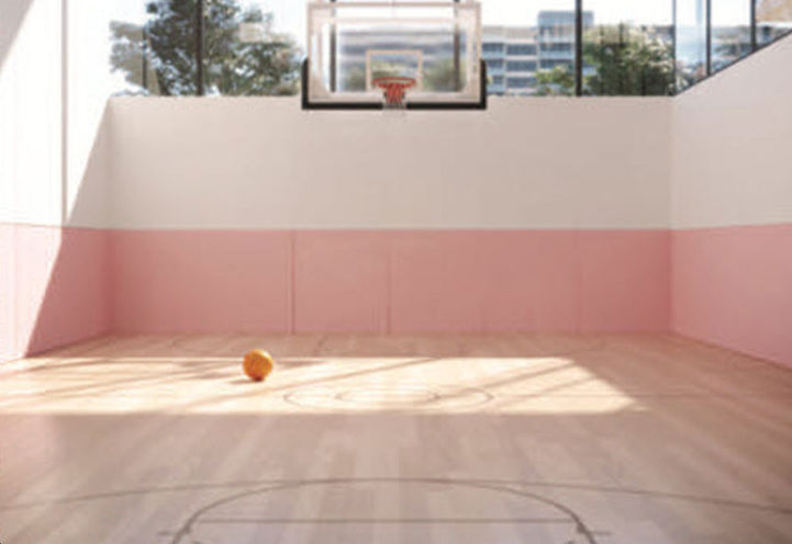 Basketball Court at Untitled Toronto Condos