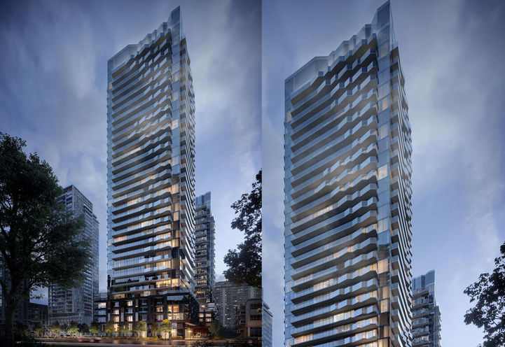 Building Exterior, Untitled Toronto Condos at 110 Broadway Ave, Toronto, ON