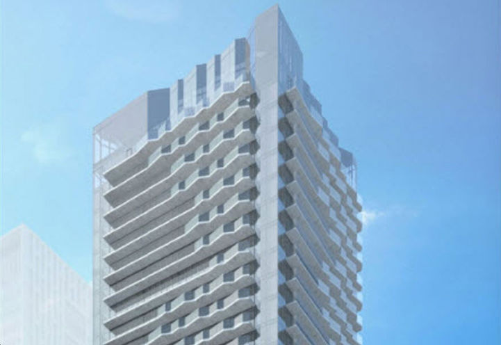 Looking at the Top of Untitled Toronto Condos