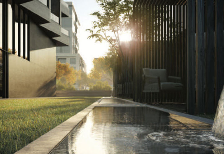 Meditation Garden at Untitled Toronto Condos