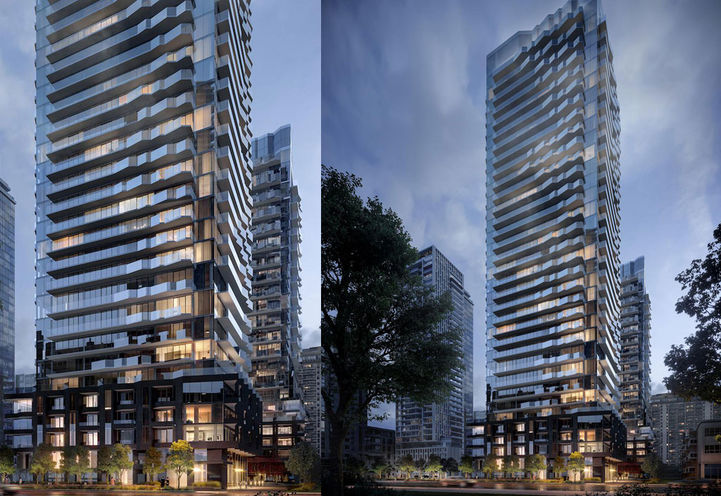 Tower View of Untitled Toronto Condos