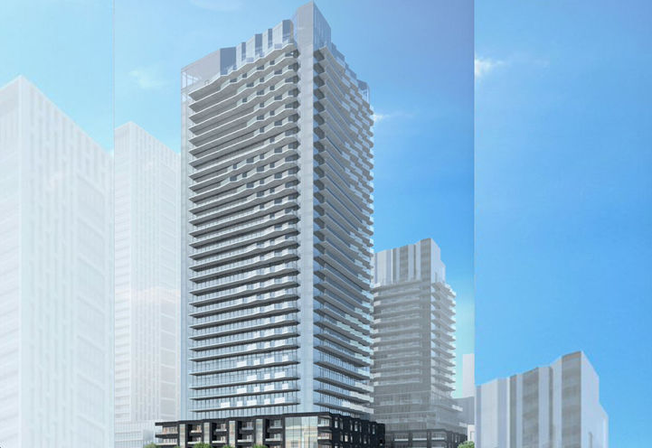 Tower view of Untitled Toronto Condos