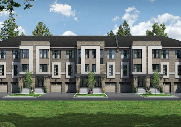 Uplands of Swan Lake Towns - Close Up View of  Resident Entrance