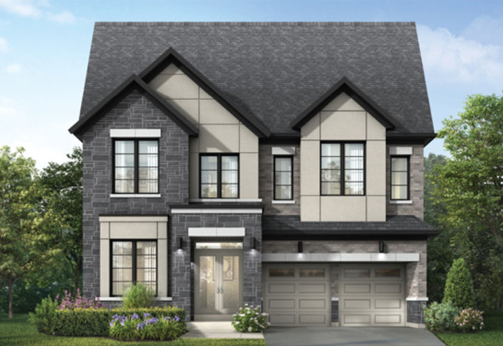 Upper East Side Homes Unionville Exterior View - Detached 2 Car Garage